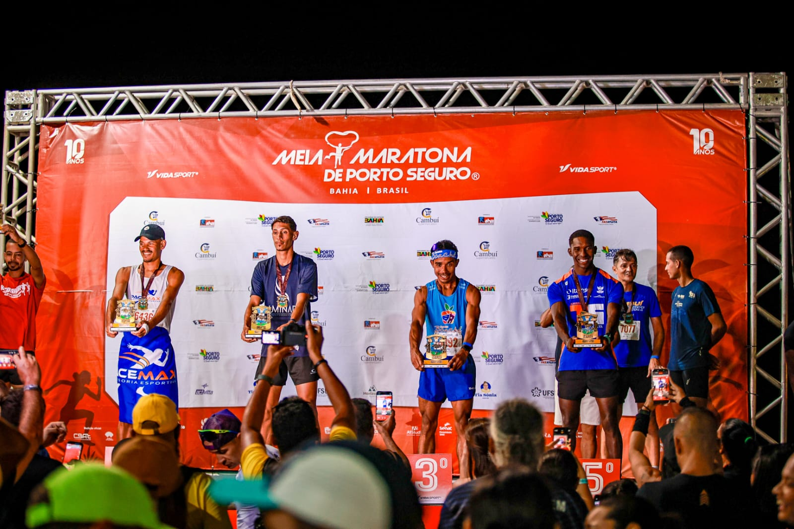 Recordes históricos marcam os 10 anos da Meia Maratona de Porto Seguro